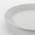 Talerzyki talerze białe komplet 6 szt. IKEA OFTAST śniadaniowe 19 cm sałatkowe, przystawkowe, szklane, okrągłe, do