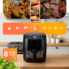 Frytkownica beztłuszczowa AIR fryer frytownica 4l berdsen 1500W czarny