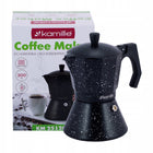 Kawiarka ciśnieniowa 300 ml zaparzacz do kawy espresso indukcja kamille moka aluminiowa na 6 filiżanek