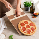 Łopata do pizzy i chleba tacka przesuwna XXL drewniana kwadratowa szuflada pala piekarnicza do wsuwania wypieków, deska
