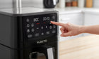 Frytkownica beztłuszczowa AIR fryer duża 8l 2000W duża misa XL electo czarny