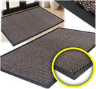 Wycieraczka pod drzwi zewnętrzna gumowa wejściowa wycieraczki 90X150 CM mata do obuwia na ganek taras czarna pvc
