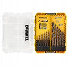 DeWalt DT70755-QZ BLACK & GOLD Zestaw wierteł do metalu HSS-G 21 szt. wiercenie otworów, akcesoria do wiertarki