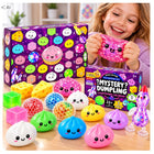 Kalendarz Adwentowy SQUISHY gniotki duży zestaw 24 dni Prezent Antystresowe stojący