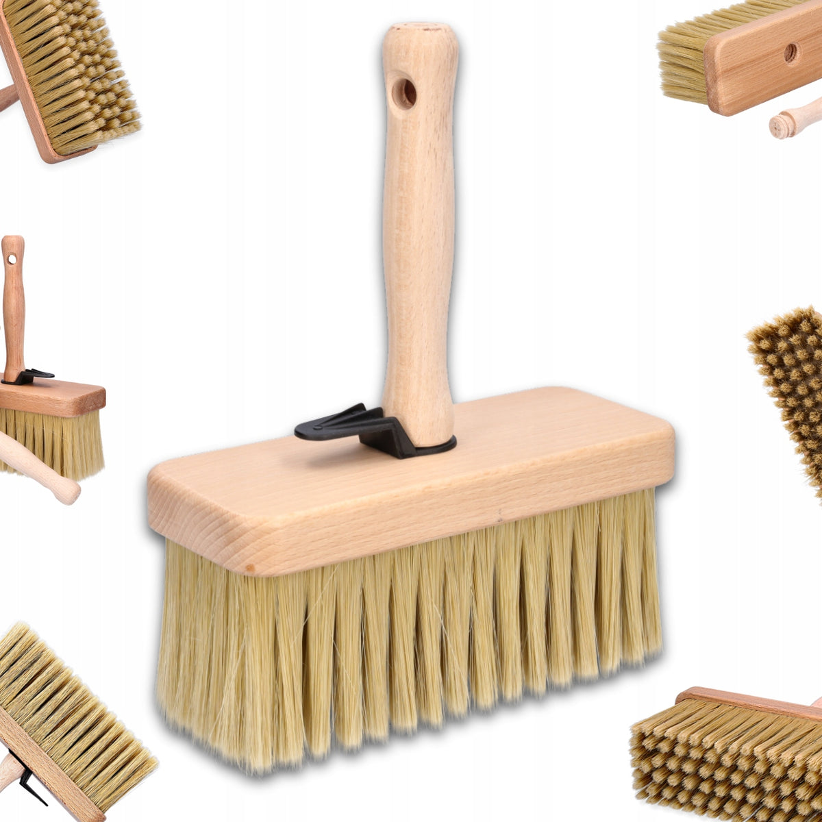 Ławkowiec 180 mm PL gęsty Pędzel Malarski Tapeciak 18cm chlapak producent do tapetowania, kleju i gruntowania, płaski