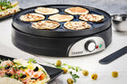 Naleśnikarka dwustronna 2w1 Naleśniki i Pancake Termostat transa xxxl 1500W Elektryczna patelnia do placków, powłoka
