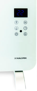 GRZEJNIK PREMIUM 2000W Elektryczny Konwektorowy Szklany PANEL WIFI PILOT 920 mm 430 mm grzewcza biały