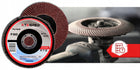 ZESTAW 10 SZT TARCZA DO SZLIFOWANIA DREWNA METALU STALI P80 125MM LAMELKA do aluminium, metali kolorowych, PCV i