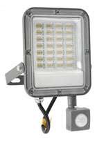 Halogen LED z Czujnikiem Ruchu Naświetlacz Lampa 50W 4500lm Premium Czujka oprawa zewnętrzna IP66, neutralne białe