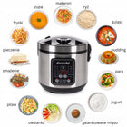 Multicooker elektryczny garnek szybkowar parowar 13 programów kamille do duszenia, pieczenia i gotowania na parze, 5 l