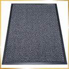 Wycieraczka pod drzwi zewnętrzna wewnętrzna gumowa wejściowa 60X90 CM mata do obuwia, czarna PVC tekstylna, grubość 6 mm
