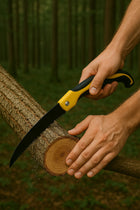 Piła Piłka Ręczna Składana Do Drzewa Gałęzi 240mm Ergonomiczny Uchwyt ostrze 300 mm, 7 zębów na cal, cięcie konarów