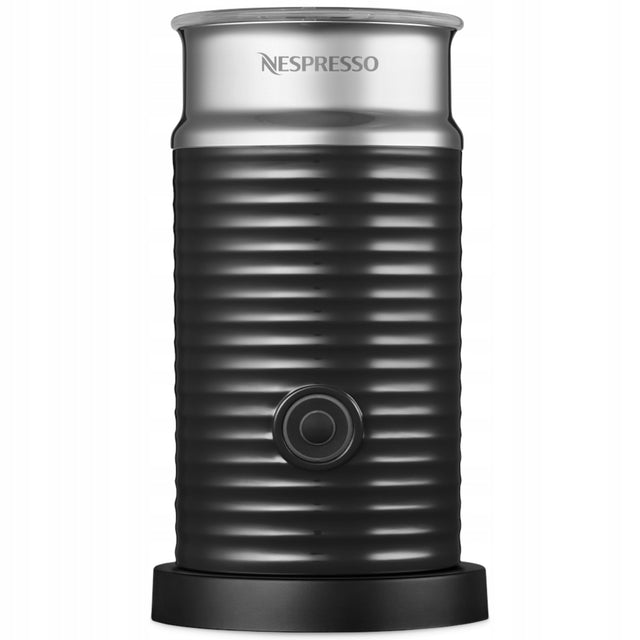 Nespresso spieniacz do mleka aeroccino 3 czarny dzbankowy 120 ml 490 w