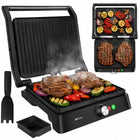 Grill Elektryczny Opiekacz do Panini Toster Kanapek Rozkładany + Regulacja nominalna