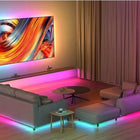 5m Taśma Led COB RGB 576Led/m 14W/m 24V IP20 pasek świetlny, dekoracyjne oświetlenie wnętrz, wielokolorowe, 2650 lm