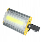Lampa halogen liniowy LED COB 50W naświetlacz IP65 5000lm reflektor do garażu, ogrodu i na elewację, zimne białe