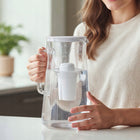 Dzbanek filtrujący szklany AquaFloow ClassGlass 3 l biały + filtr Class