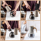Kawiarka Klausberg KB-7995 6 cups Zaparzacz moka stal indukcja Gaz espresso makinetka kafetiera do parzenia kawy 300 ml