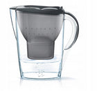 Dzbanek filtrujący Brita Marella 2,4 l czarny + 3 Maxtra Pro PP karafka z filtrem, do wody pitnej, 3 wymienne wkłady