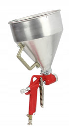 Pistolet do tynkowania malowania ścian aluminiowy zbiornik 6l natryskowy do tynków gipsowych i dekoracyjnych