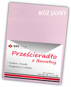 Prześcieradło tradycyjne 160x200 BEZ GUMKI POLSKIE bawełniane wielokolorowe na materac do sypialni