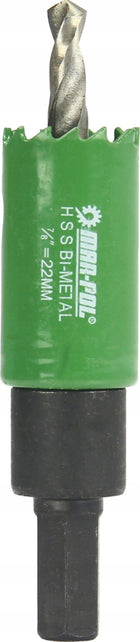 Zestaw otwornic bi-metal HSS Mar-Pol 13 el. 19-64 mm w walizce koronki wiertarskie do metalu, drewna, aluminium, płyt