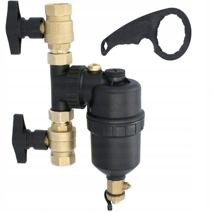 FILTR MAGNETYCZNY SEPARATOR ZANIECZYSZCZEŃ 1' DN25
