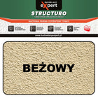 Farba strukturalna elewacyjna fasadowa zewnętrzna do malowania zewnątrz 9l akrylowa do betonu, matowa, wydajność 9 m²/l