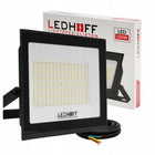 Naświetlacz LED 100W Reflektor IP65 Oświetlenie Zewnętrzne mocny 9000lm do ogrodu, podjazdu i elewacji, neutralna biel