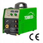 Spawarka migomat torros M2010 200A MIG MAG flux MMA TIG synergia zestaw półautomat do drutu 0,8–1,0 mm, zasilanie 230