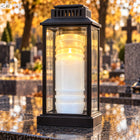 Wkłady do zniczy parafinowo-olejowy do 3 dni palenia (72h) 15szt. 14cm wys. do lampionu cmentarnego, światło olejowe na