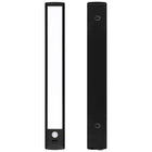 Lampka nocna LED 30cm z czujnikiem ruchu lampa podszafkowa do mebli czarna oświetlenie szafy akumulatorowe USB 265 lm