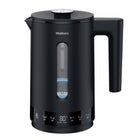 Czajnik elektryczny Webber WK125 1,5l 1800W LED 6 temperatur True Lumos 1.5 l 1800 w czarny metal, szkło