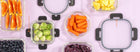 Szklane pojemniki na żywność pojemnik lunchbox do mikrofali lodówki 12szt ciasto, płyny, produkty sypkie, sushi