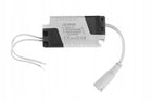 Panel LED podtynkowy plafon sufitowy 24W / 3 barwy kwadratowa lampa biała 29x29 cm, zintegrowane źródło światła
