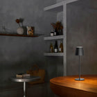 Lampa Nocna Lampka Stołowa Biurkowa LED USB Dotykowa Bezprzewodowa Czarna oświetlenie do sypialni, gabinetu, do