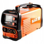 Zestaw spawarka migomat MIG fcaw MMA 250A flux podświetlenie black półautomat do spawania, MAG, TIG, drut 0,6–0,8 mm