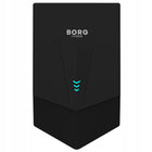 Suszarka do Rąk Automatyczna Mocna 1300W borg V-Blade ABS Czarna 540 km/h elektryczna łazienkowa, czujnik ruchu
