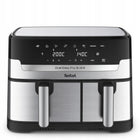 Frytkownica beztłuszczowa Tefal Grill EY905D 8.3l dwukomorowa Air Fryer srebrny/szary