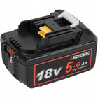 BATERIA 18V 5000MAH LI-ION DO ELEKTRONARZĘDZI MAKITA LED akumulator do wiertarki, wkrętarki i szlifierki, ogniwo