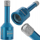 WIERTŁO DIAMENTOWE 10MM KORONKA OTWORNICA M14 GRES GLAZURA TWARDE PŁYTKI RS do betonu, cegły, ceramiki i kamienia
