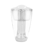 Dzbanek filtr dafi Crystal 2.0l + Wkład do filtrowania wody pitnej, szklany, biały, 10 elementów w komplecie