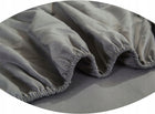 Prześcieradło JERSEY 160x200 Z GUMKĄ 100% BAWEŁNA naciągane na materac do 20 cm, białe