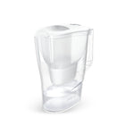 Biały dzbanek filtrujący brita Aluna + filtr maxtra PRO Pure Performance bezbarwny