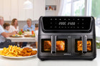 Frytkownica beztłuszczowa 11l airfryer 2700W Eldom FR220 duża podwójna czarny