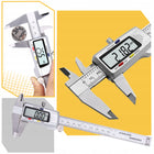 Suwmiarka Elektroniczna Warsztatowa stalowa Cyfrowa dokładna 0-150mm etui miernik z wyświetlaczem LCD do pomiaru