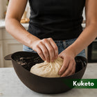 Forma do pieczenia chleba wyrastania bułek silikonowa keksówka non-stick forma do chleba 32 cm z 433 sztuk