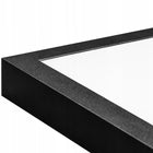 Panel Plafon Natynkowy Sufitowy Oprawa LED 50W 5020lm CC 120x30cm Czarny lampa do wnętrz, neutralne białe światło