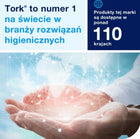 Tork 110255 Papier Toaletowy Mini Jumbo T2 3W 120m 12 Rolek Premium do łazienki, biały, bezzapachowy, z recyklingu