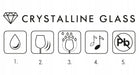 Kieliszki do szampana Avant-Garde KROSNO 6x 180ml prosecco wino musujące do toastów, szkło bezbarwne, można myć w